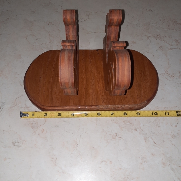 Wood Rooster Napkin Holder - Picture 7 of 9